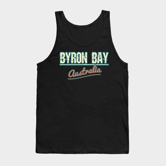 Byron Bay Australia retro Tank Top by LiquidLine